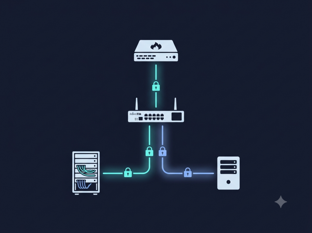 Network architecture diagram